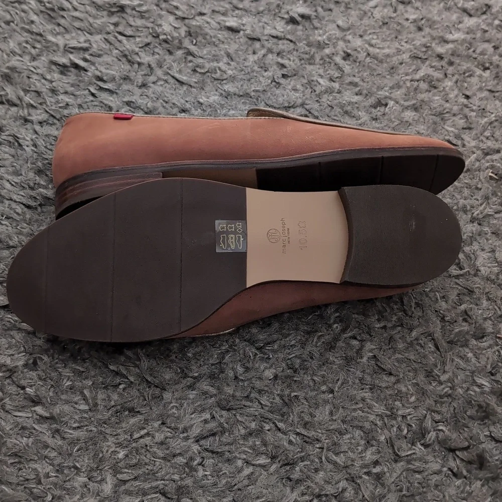 Marc Joseph Tan Embroidered Loafers - Picture 4 of 5